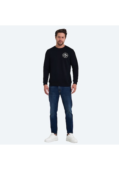 The Crow LIFE Erkek  Siyah Sweatshirt