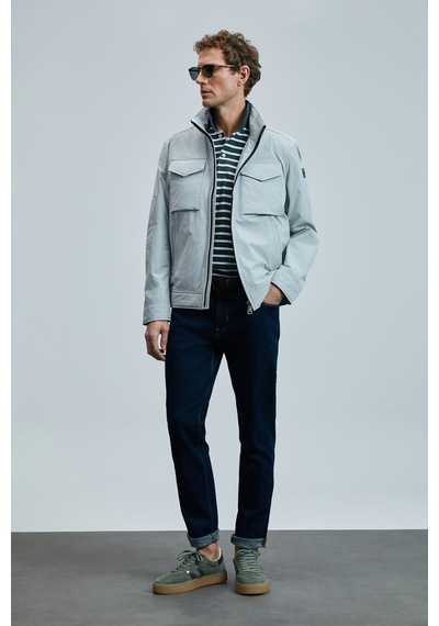Lufian Frencesco Smart Jean Erkek Pantolon Slim Fit Mavi Mavi 111200186100300 Mavi