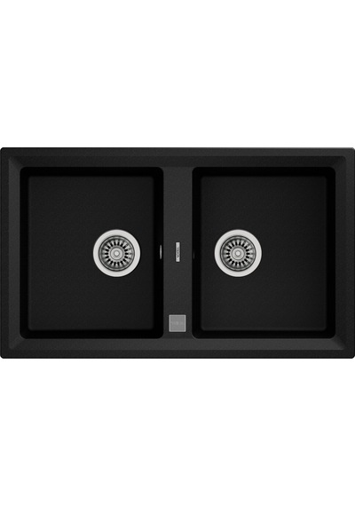 Teka Stone 90 B-Tg Siyah Granit Eviye