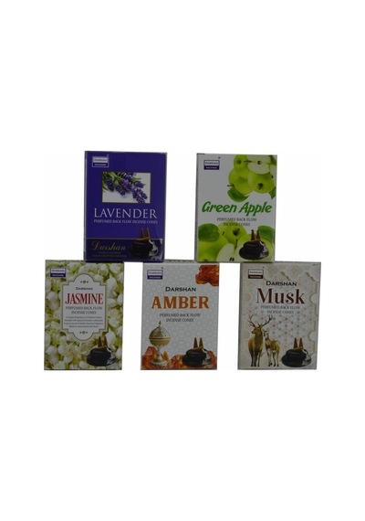 Darshan 5 Farklı Aromatik Tütsü 50 Adet