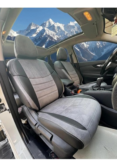 Nissan Quashqai-füme Taytüyü-siyah Deri
