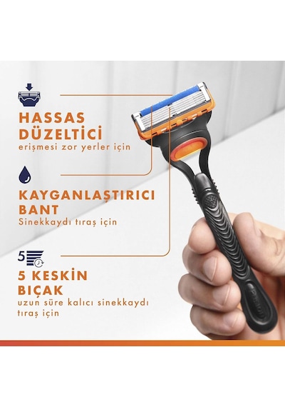 Uefa Champions League Special Edition Gillette Fusion5 Erkekler İçin Tıraş Makinesi