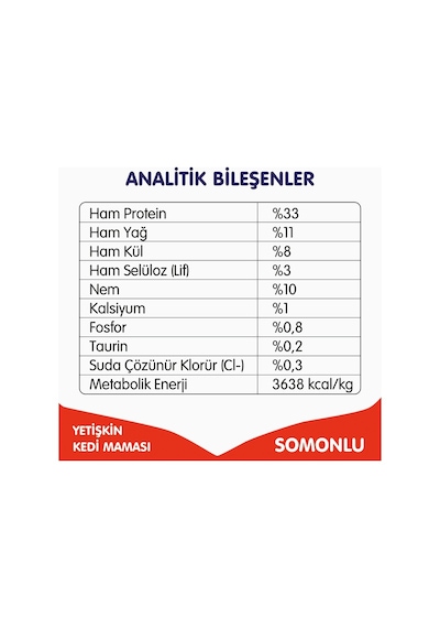 Wanpy Tahılsız Somonlu Yetişkin Kedi Maması 1,5kg X 2 Adet