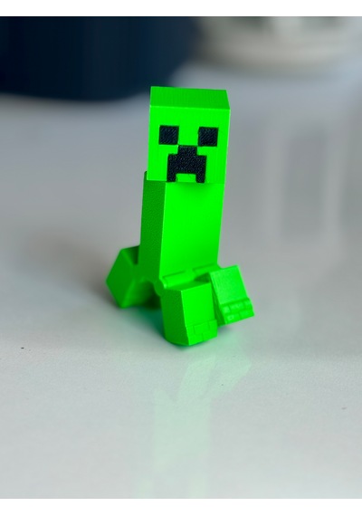 Minecraft Creeper Figürü - Hareketli Creeper Karakter