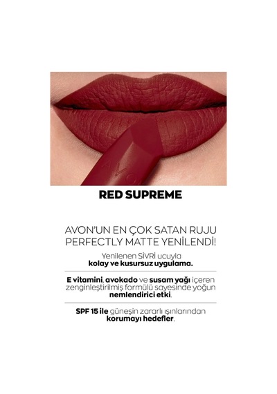 Perceive Edp 50 Ml Kadin Parfum Ve Red Supreme Ruj Floral