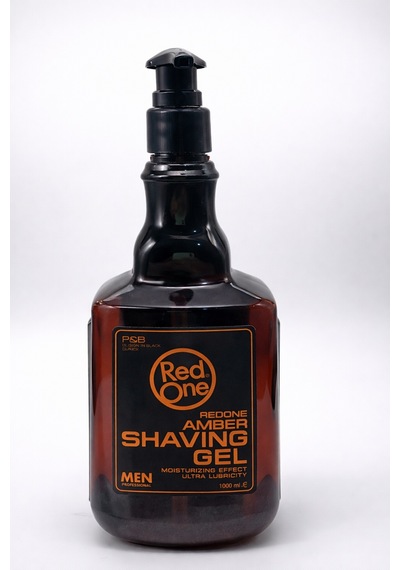 Redone Amber Shaving Gel 1000 Ml Erkek Tıraş Jeli Nemlendirici Kayganlaştırıcı Profesyonel Kullanım