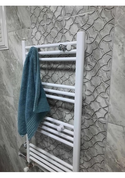 Havlupan Radyatör Askısı, Banyo Askısı, Bornoz Askısı, Kolay Kurulum, Havlu Kıyafet Askısı, Ban Krom