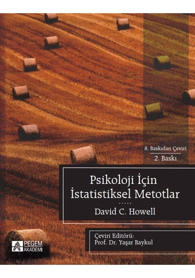 Psikoloji İçin İstatistiksel Metotlar- Pegem Akademi Yayıncılık