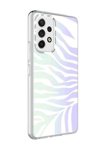 Zore Galaxy Uyumlu A13 4g Kılıf Msra M-blue Desenli Kapak - Zebra No1 Zebra No1