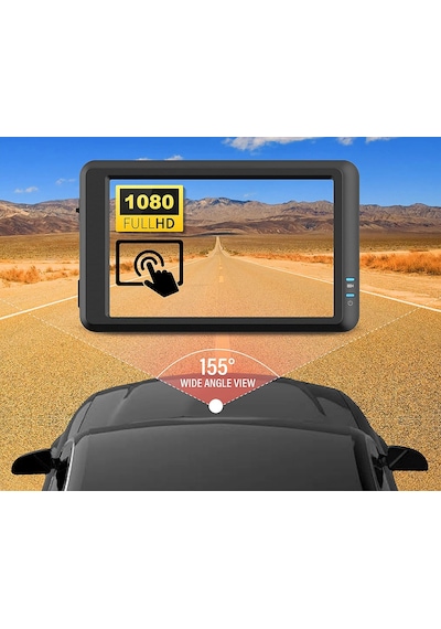 Finevu Lx2000 Fullhd 2 Kameralı Ips Kod Ekranlı Araç Kamerası