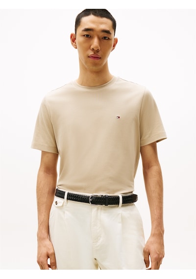 Tommy Hilfiger Lıght Interlock Tee Erkek Yeşil T-shirt - Mw0mw37508 Yeşil