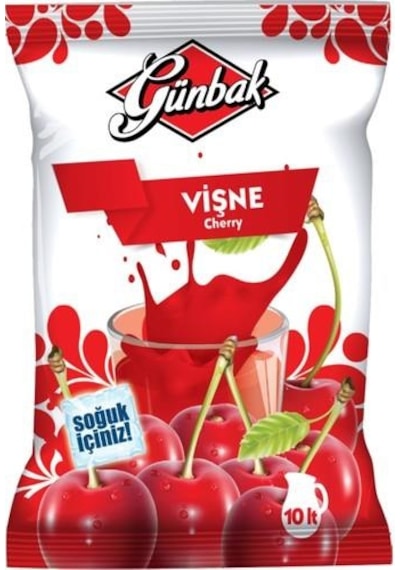 GÜNBAK TOZ VISNE 450 G. 10 LT.