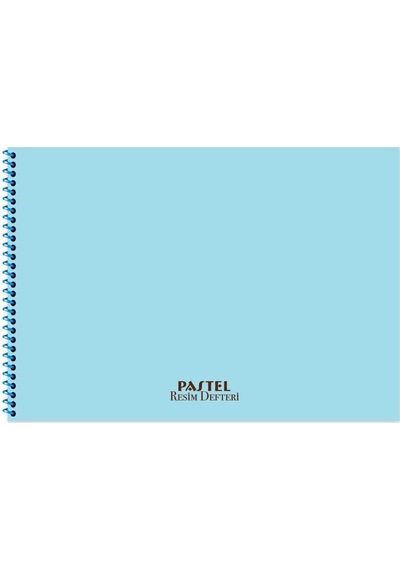 Keskin Color 35x50 20 Yaprak Spiralli Plastik Kapak Pastel Resim Defteri