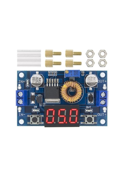 Xl4015 75w 5a Dc-dc Step-down Buck Modül - 4 Digit Ekranlı