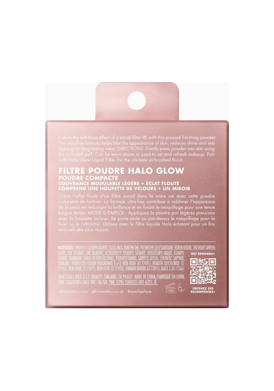 E.l.f. Halo Glow Powder Filtre Preslenmiş Bitirme Pudrası Ve Gözenek Rich Cool