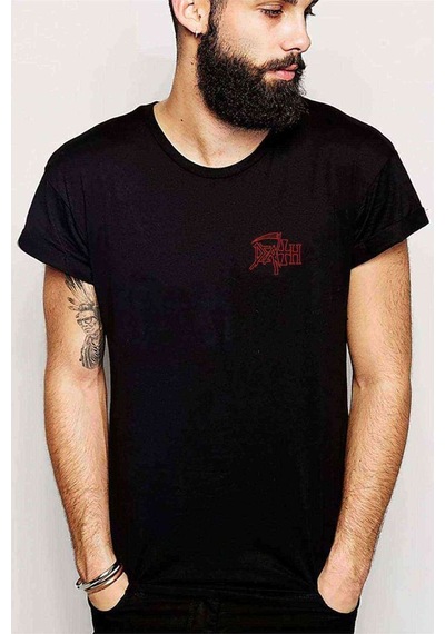Death Baskılı Siyah Erkek Tshirt (528831544)