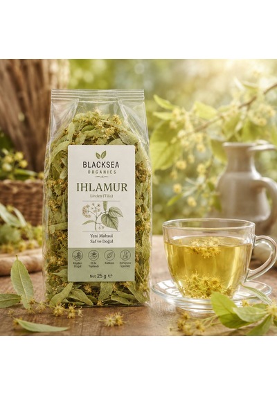 Blacksea Organics Ihlamur 25 Gr Doğal, Katkısız, Yeni Mahsul