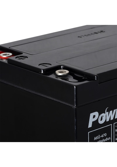 Power-xtra 12v 14 Ah Elektrikli Bisiklet Aküsü (f6/vidalı)