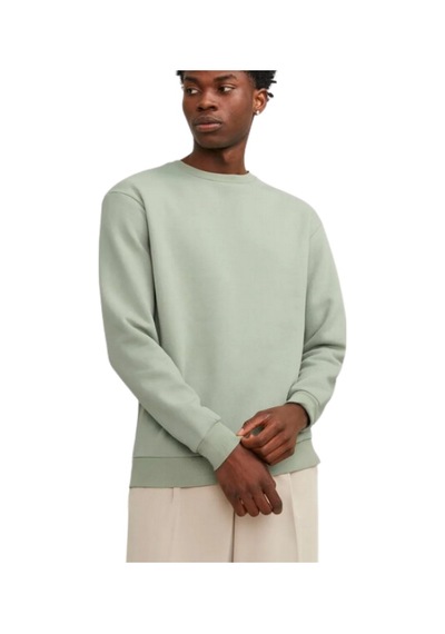 Jack & Jones Jack&Jones 12249341 - Bisiklet Yaka Erkek Sweatshirt Mint