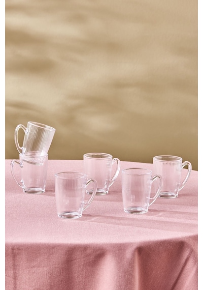 Karaca  Edna 6'lı Çay Fincanı Seti 160 Ml