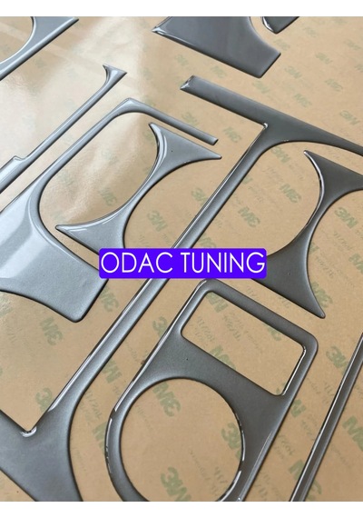 Citroen Berlingo 2002-2008 Torpido, Konsol, Trim Kaplama Gümüş