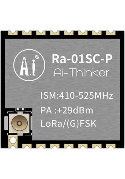 Lora Ra-01sc-p Rf Modül 410mhz-525mhz Llcc68+ Transceiver Uzun Mesafe 0.5km/10km Su Elektrik Gaz