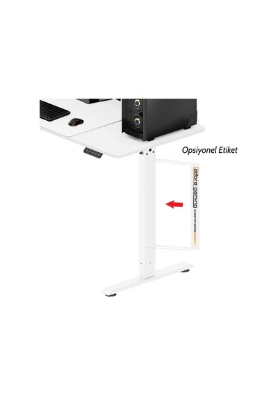 Tr Adore Gaming Maestro-x Yükseklik Ayarlı Oyuncu Masası - Beyaz 140x72-117x60 Cm Diğer Tr Adore Gaming Maestro-x Yükseklik Ayarlı Oyuncu Masası - Beyaz 140x72-117x60 Cm Diğer