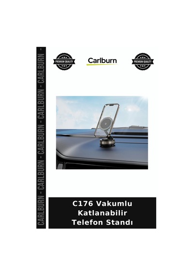 C176 Vakumlu Katlanabilir Telefon Standı Kullanışlı Gösterge Gereç