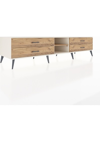 Kronos Tv Ünitesi Tek Raflı 4 Çekmeceli 220x59x51 Aytaşı-çam Atlas Çam/atlas Çam - Aytası Kronos Tv Ünitesi Tek Raflı 4 Çekmeceli 220x59x51 Aytaşı-çam Atlas Çam/atlas Çam - Aytası