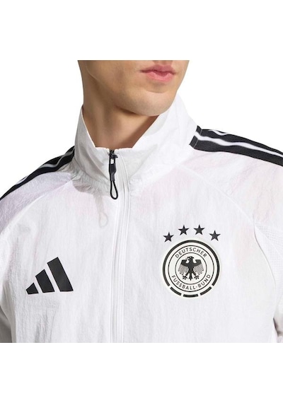 Adidas Almanya Home Anthem Erkek Beyaz Dik Yaka Ceket