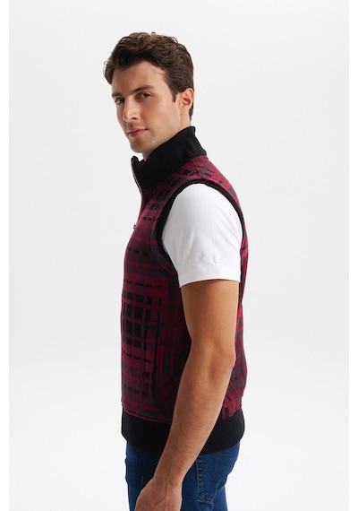 AR-MA Arma Erkek Slim Fit Örme Desenli 3 İplik Şardonlu Dik Yaka Yelek %70 Pamuk %30 Polyester Y6sso9490 Bordo AR-MA Arma Erkek Slim Fit Örme Desenli 3 İplik Şardonlu Dik Yaka Yelek %70 Pamuk %30 Polyester Y6sso9490 Bordo