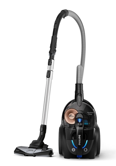Philips BXA0079 - XB7150 Marathon Ultimate Toz Torbasız Süpürge + HD7301/00 Cam Demlikli Çay Makinesi