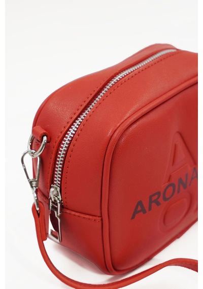 Küçük Boy Crossbody Çapraz Askılı Kadın Omuz Çantası Kırmızı Kırmızı