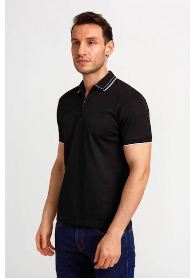 Bisse Polo Yaka T-shirt Sıyah Ts24y24103 D99 SIYAH