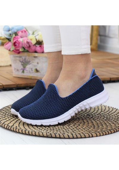 Nesil Shoes Dvm 901 Lacivert Anatomik Esnek Kadın Yürüyüş Ayakkabısı-lacivert Lacivert