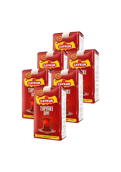 Tiryaki Dökme Çay 500 Gr. Altılı Paket