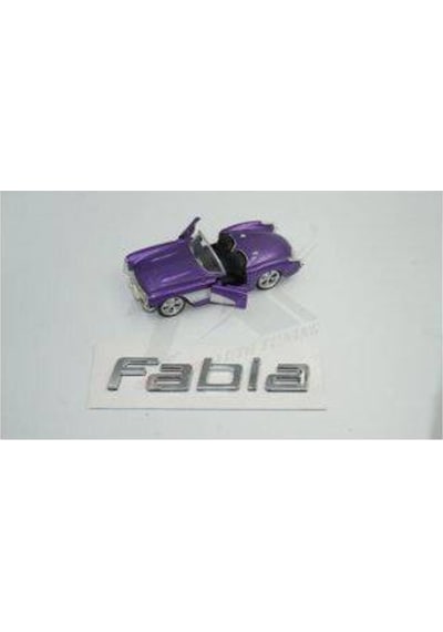 Skoda Fabia Bagaj Krom Yazı
