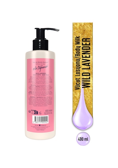 Eda Taşpınar Wild Lavender Rahatlatıcı Lavanta Etkisi Yoğun Nemlendirici Vücut Losyonu 400 ML