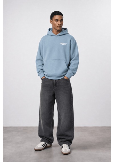 Respire Erkek Absofuckinlutely Baskılı Oversize Hoodie Prada