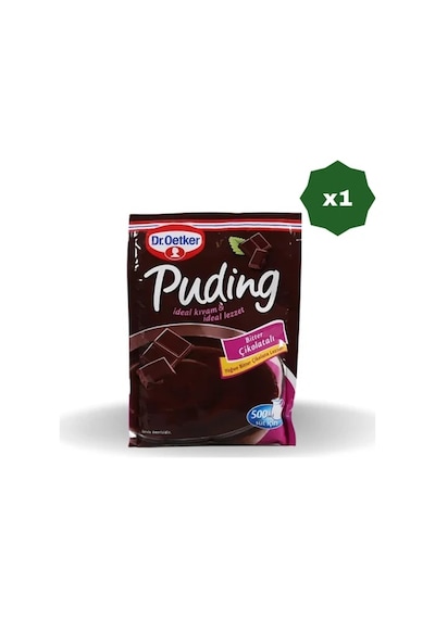 Dr. Oetker Bitter Çikolatalı Puding 111gr - 1 Adet