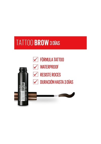 New York Tattoo Brow Geçici Kaş Dövmesi, Orta Ton, 4.9 Ml