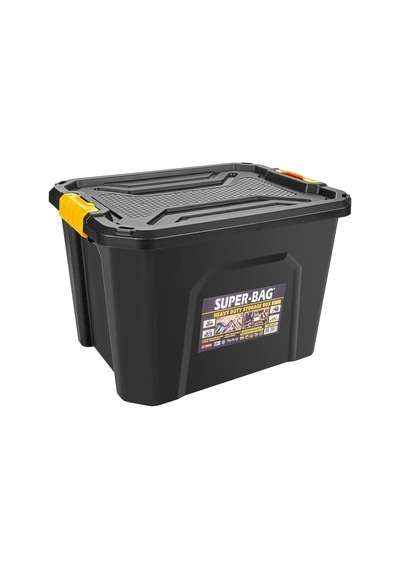 Super-bag Saklama Kutusu 18lt Siyah Siyah