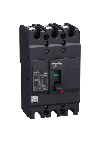 Schneider Ezc100H3040, 40 Amper, 30 Ka, 3 Kutuplu, Kompakt Şalter