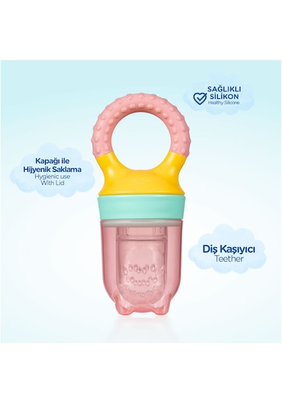 Wee Baby Meyve Süzgeci Pembe