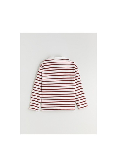 Lc Waikiki Alıta Cıty Farkıyla Lcw Kids Karışık Polo Yaka Çizgili Kız Çocuk Tişört Karisik - 928163178 Karisik