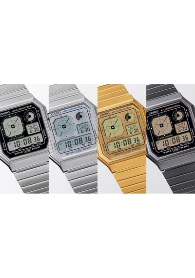 Casio A130we-1adf Erkek Kol Saati Altın - Gri