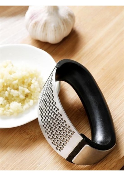Paslanmaz Çelik Sarımsak Ezici Pratik Garlic Press Çelik Diğer