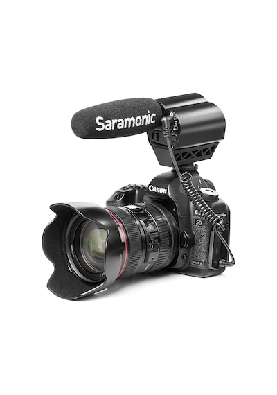 Dslr Fotoğraf Makinesi/kamera Siyahı İçin Saramonic Sr-vmıc Mikro Kaydedici