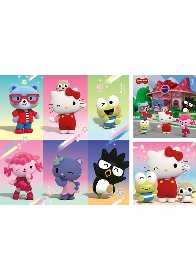 Ravensburger Çocuk Puzzle 3x49 Parça Hello Kitty Rpk120010357
