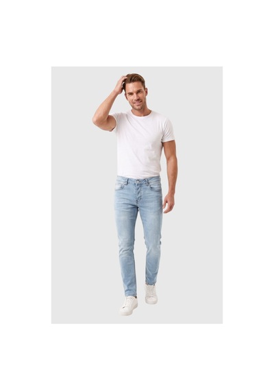 Deepsea Erkek Slim Fit Dar Kesim Likralı Buz Mavisi Kot Pantolon Dar Paça İnce Esnek Jean 2608306 Deepsea Erkek Slim Fit Dar Kesim Likralı Buz Mavisi Kot Pantolon Dar Paça İnce Esnek Jean 2608306